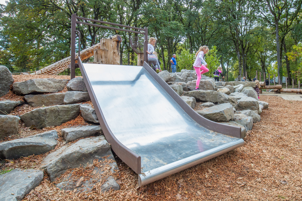 Playground Embankment Slides And Hills Learning Landscapes Design