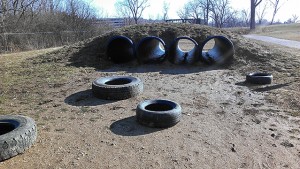 tire flip and tunnel__scioto obstacle course_Learning_Landscapes_Design_copyright