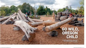 Landscape Architecture magazine feature on natural play in Oregon