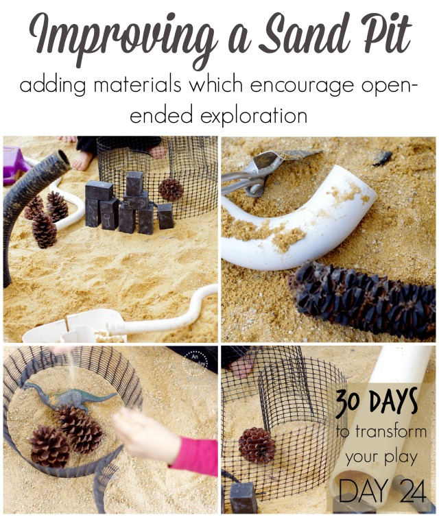 water sand pit