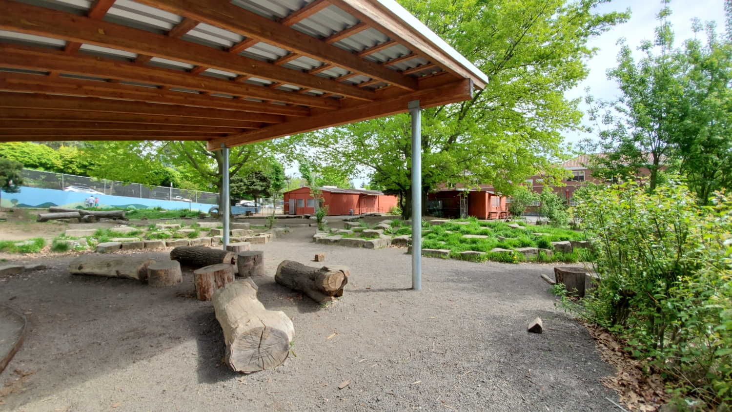 Elementary School Green Schoolyard Tour - Learning Landscapes Design