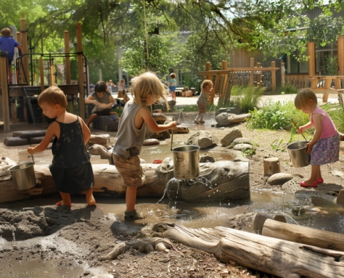 preschool natural playground natural playgrounds