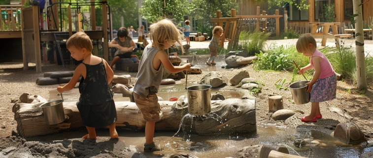 preschool natural playground natural playgrounds