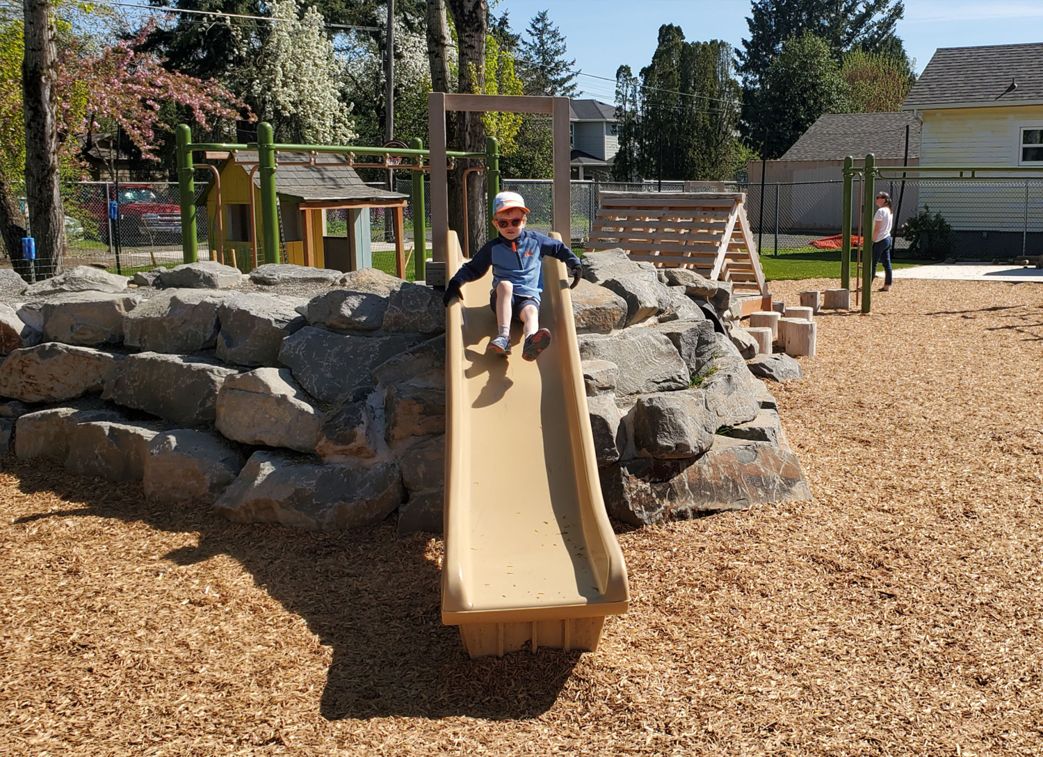 Sunstone Montessori Natural Playscape - Learning Landscapes Design